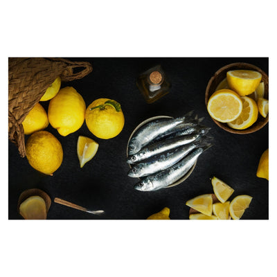 NURI 스페셜 에디션-레몬 올리브 오일의 정어리