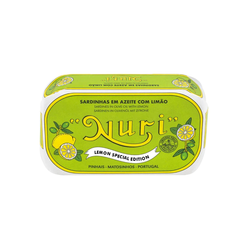 NURI Special Edition-Sardinen in Olivenöl mit Zitrone