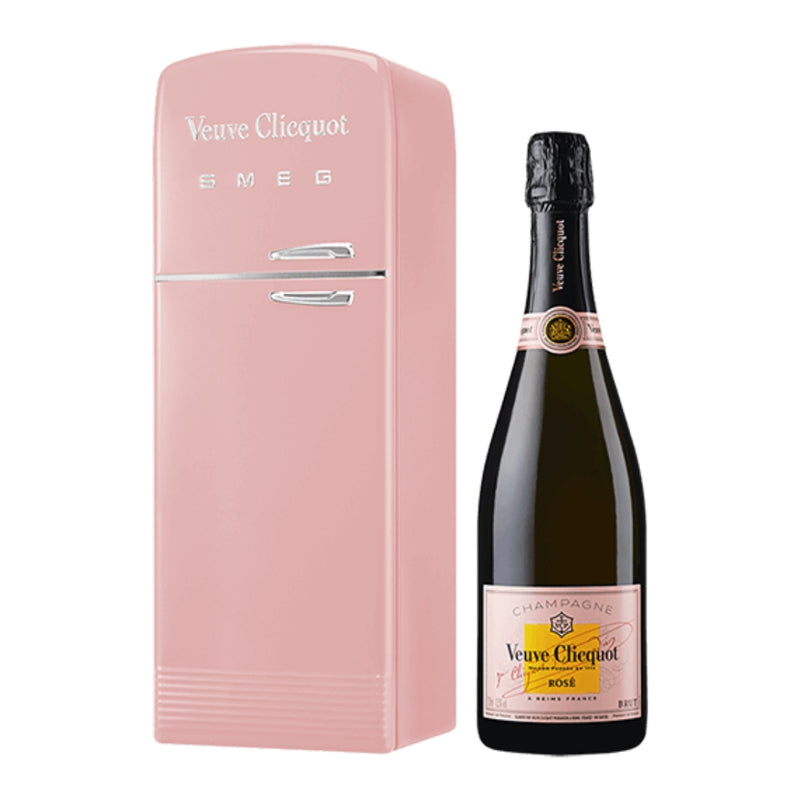 Champagne Veuve Clicquot Rosé - SMEG Edition Cooler