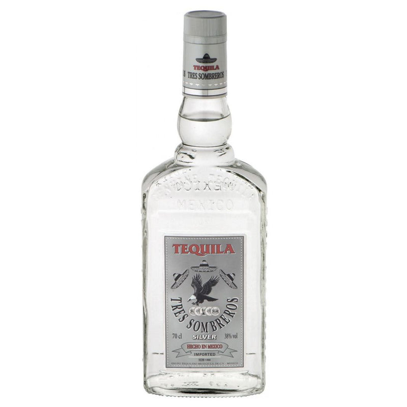 Tequila 3 Sombreros Silver