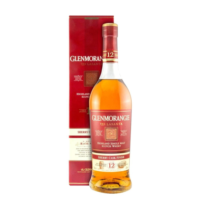 Whisky Glenmorangie Lasanta Sherryfass 12 Jahre